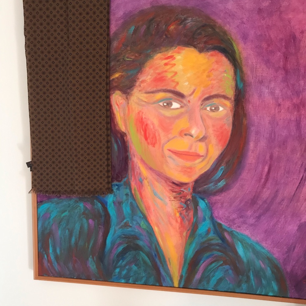 Men’s cashmere & silk scarf, LORO PIANA